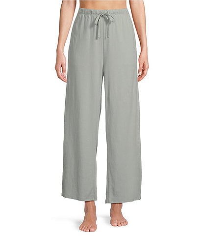 Eileen Fisher Wide Ankle Knit Sleep Pant