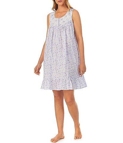 Isla Cotton Nightgown, Sleeveless Nightgowns for Women