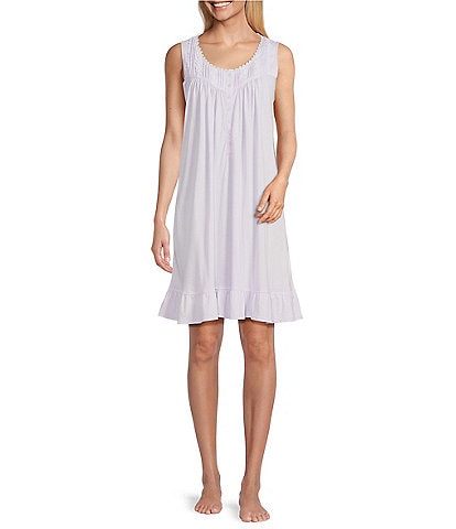 Eileen West Solid Sleeveless Jersey Knit Chemise