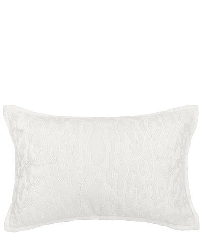 ELISABETH YORK Avon Embroidered Decorative Pillow