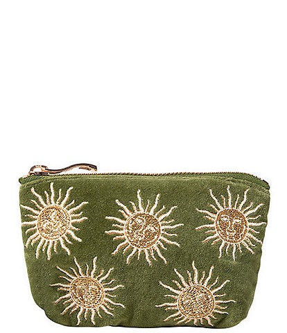 Elizabeth Scarlett Sun Goddess Velvet Coin Purse