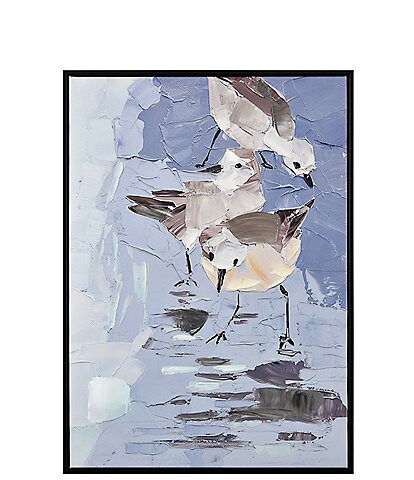 Elk Home Seagull Abstract Framed Wall