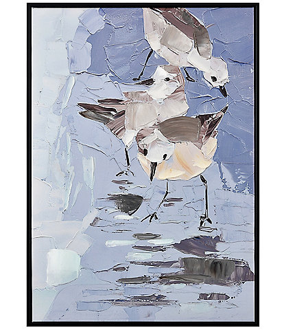 Elk Home Seagull Abstract Framed Wall