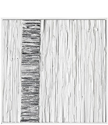 Elk Home Stripe Wood Dimensional Wall Art