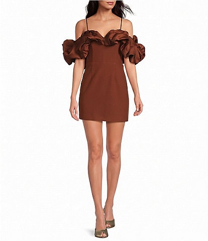 ELLIATT Solae Mini Tulip Dress