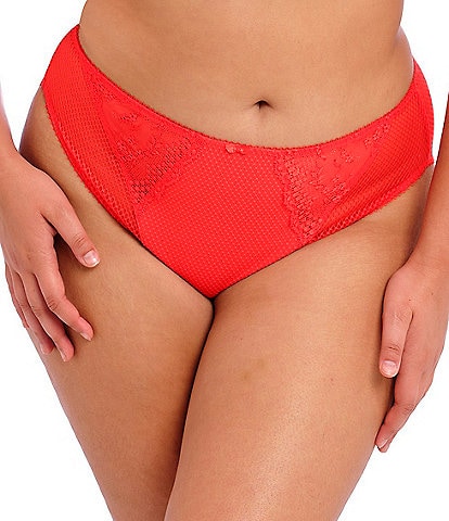 THE BEST FITTING PANTY - RN 52469 - NEW - M / 6 - WHITE COTTON HIPSTER PANTY