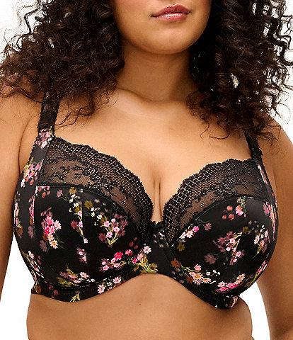 Elomi Lucie Full Busted Underwire Stretch Plunge Bra