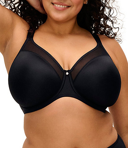 Elomi Smooth Non-Padded Full-Busted Molded U-Back Underwire T-Shirt Bra