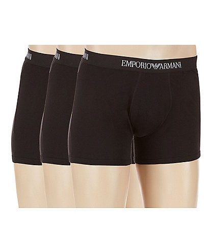 EMPORIO ARMANI, Core 3 Pack Boxer Shorts, Trunks
