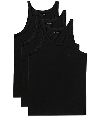 Calvin Klein Cotton Classics 3-Pack Rib Tank Top : : Clothing,  Shoes & Accessories