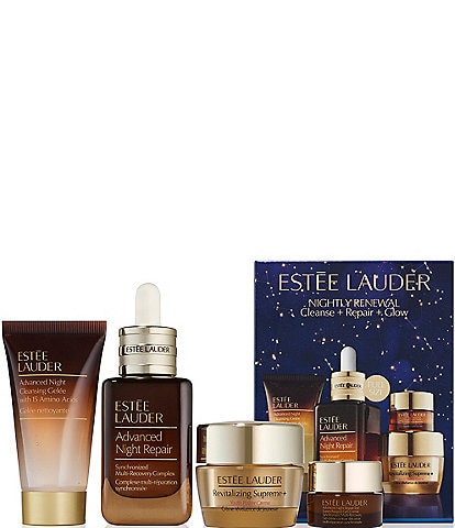 Estee Lauder Advanced Night Repair Nightly Renewal Cleanse + Repair + Glow Gift Set