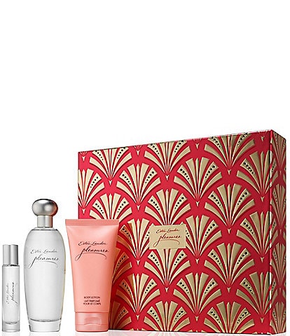 Estee Lauder Pleasures Deluxe Trio Gift Set