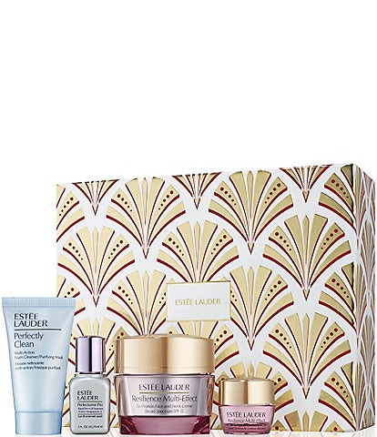 Estee Lauder Resilience Multi-Effect Radiance Routine 4-Piece Gift Set