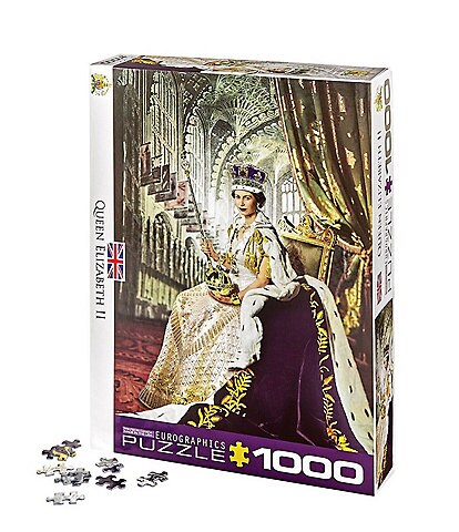 Eurographics Queen Elizabeth II 1000-Piece Puzzle