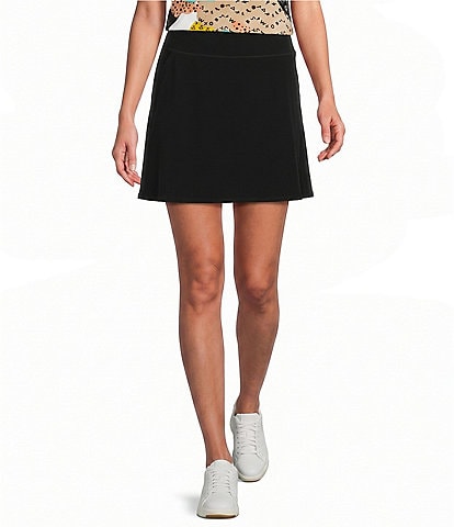 Eva Varro Knit Jersey Pull-On Mini Skort