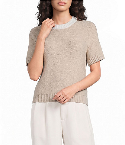 Every Crew Neck Short Sleeve Sweater
