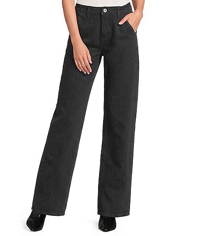 Every High Rise Rhinestone Jeans