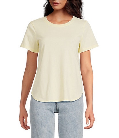 Every Knit Crew Neck Short Sleeve Tee