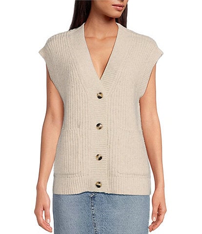 Every Oversized Sleeveless Sweater Vest