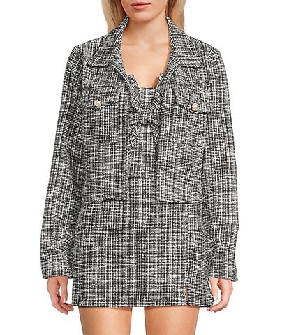 Evolutionary Coordinating Boucle Jacket