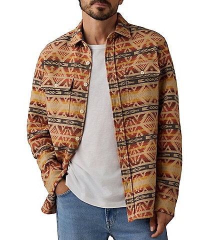 Faherty Canyon Spread Collar Overshirt