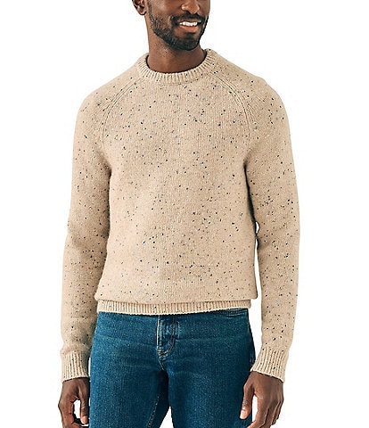 Faherty Donegal Wool Crew Sweater