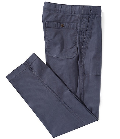 Faherty Dune Organic Cotton Blend Straight Leg Relaxed Utility Pants