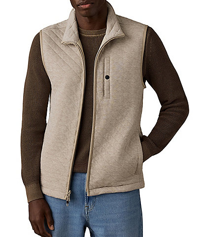 Faherty Epic Quilted Fleece Vest