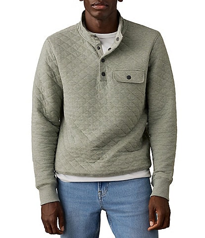 Faherty Epic Quilted Knit Pullover