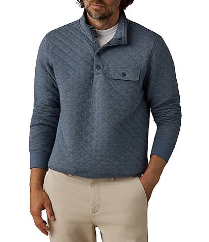 Faherty Epic Quilted Knit Pullover