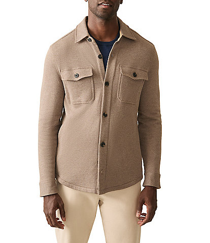 Faherty Inlet Knit Shirt Jacket