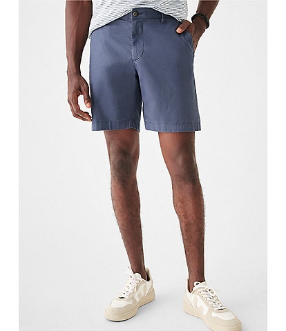 Faherty Island Life Stretch 8#double; Inseam Shorts