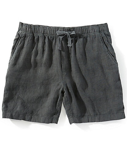 Faherty Linen 6.5" Inseam Shorts