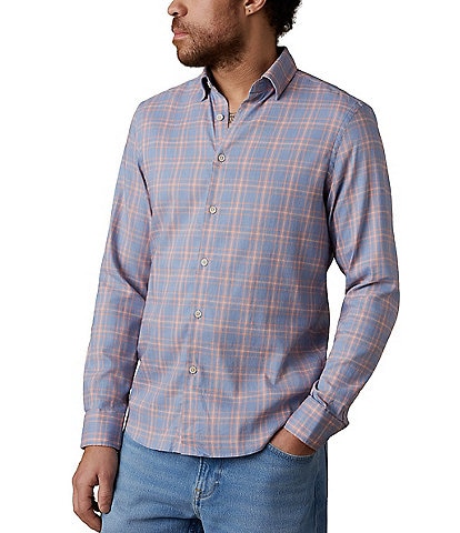 Faherty Monterrey Medium Plaid Long Sleeve Woven Shirt
