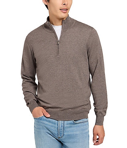 Faherty Movement Performance Stretch Quarter-Zip Pullover