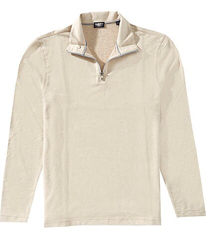 Faherty Movement Quarter-Zip Pullover