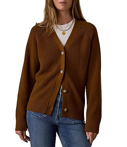 Faherty Northshore Button Front Cardigan