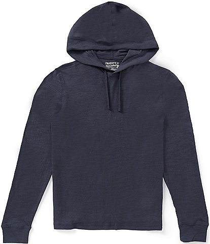 Faherty Organic Cotton Sunwashed Solid Slub Hoodie