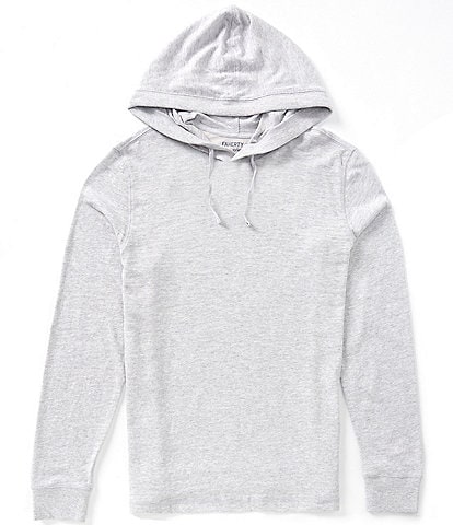 Faherty Organic Cotton Sunwashed Solid Slub Hoodie