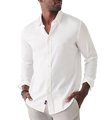 Faherty Performance Stretch Solid Movement Woven Shirt