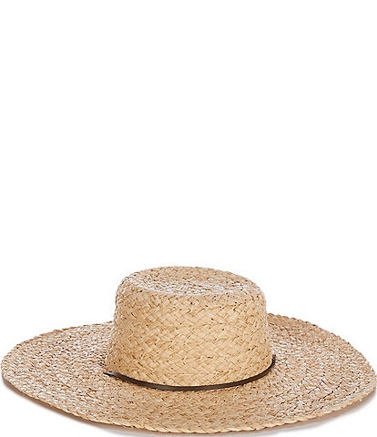 Faherty Raffia Lifeguard Panama Hat