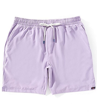 Faherty Shorelite Solid 7" Inseam Swim Trunks