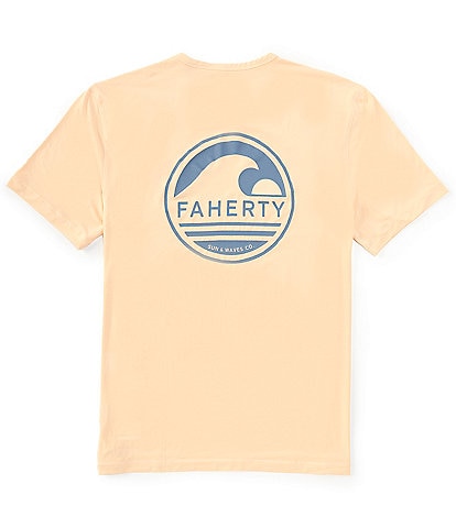 Faherty Shorelite UPF Short Sleeve Graphic T-Shirt