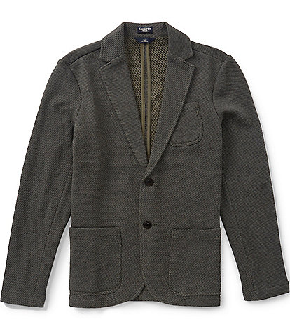 Faherty Slim Fit Unstructured Inlet Knit Stretch Blazer