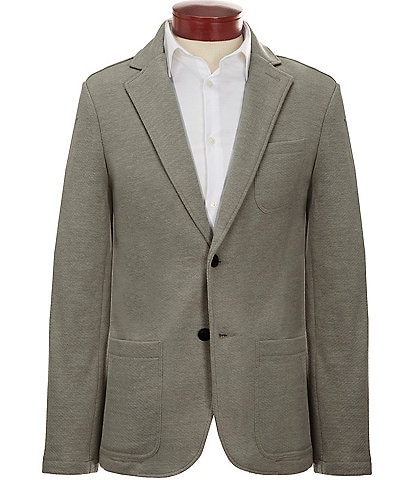 Faherty Slim Fit Unstructured Inlet Knit Stretch Blazer