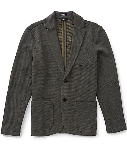 Faherty Slim Fit Unstructured Inlet Knit Stretch Blazer