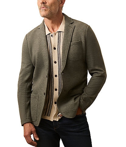 Faherty Slim Fit Unstructured Inlet Knit Stretch Blazer