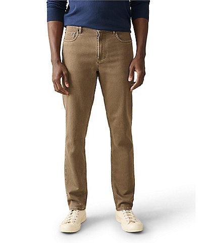 Faherty Slim Fit Stretch Terry 5-Pocket Pants