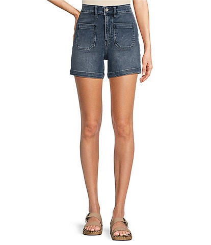 Faherty Stretch Terry Patch Pocket Shorts