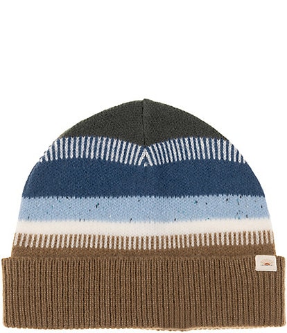 Faherty Striped Wool Beanie